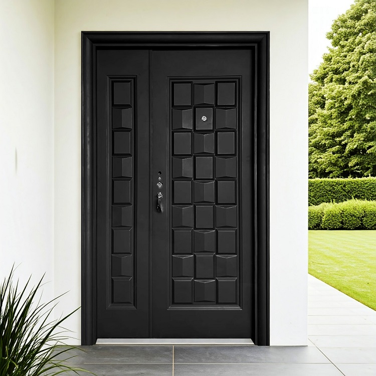 Pintu minimalis berpanel kotak, Sumber: shopee.co.id